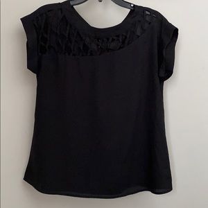 Black casual blouse